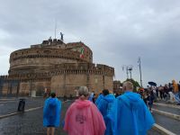 Auf dem Weg zur Engelsburg Rom