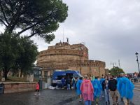 Auf dem Weg zur Engelsburg Rom
