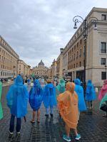 Via della Conciliazione Rom Vatikan Regen