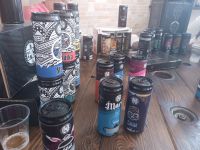 Neues Design der Bierdosen, entworfen von Studenten - Bierbrauerei Birrificio Epica - Sinagra, Sizilien