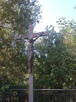 Kreuz bei der Grotte des Beato Diego - Sinagra, Sizilien 