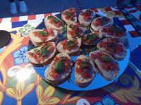 Anti Pasti Büffet - Villa Ginevra - Sizilien 