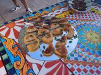 Antipasti Büffet  - Villa Ginevra - Sizilien 