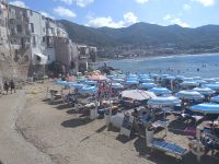 Der Strand von Cefalù - Sizilien