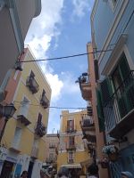 in den Strässchen von Lipari, Sizilien