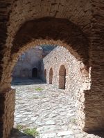 Eintritt in das Kloster Monastero San Filipo die Fragalá in Frazzano - Sizilien 