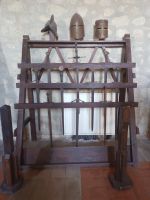 Die Expiosition im Castello - Montalbano-Elicona - Sizilien 