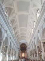 Das Hauptschiff und das Hauptaltar der Kathedrale - Palermo, Sizilien
