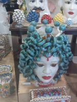 Die Köpfe - Testa di Moro - Palermo, Sizilien