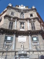 Brunnen am Quatro Canti - Palermo, Sizilien