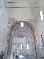 Die Überreste  der Kapelle des Monastero San Filipo in Frazzano - Sizilien 