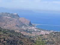 Und die Aussicht aufs Meer und die Berge - Sizilien  