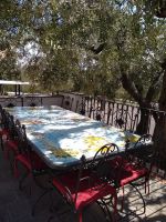 Mittagessen mit Blick auf den Vesuv