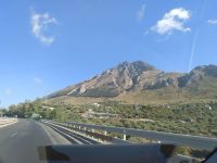 Auf dem Weg von Palermo nach Ficcara - Sizilien 