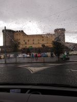 Stadtrundfahrt beim Regen 