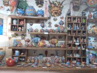 Bunte Keramikfische und andere Wesen - Tropea - Kalabrien 