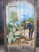 Zungri - die bemalte Türen - Kalabrien