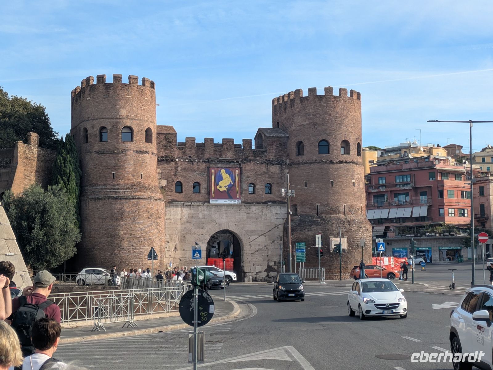 das antike Osttor Porta Ostiensis