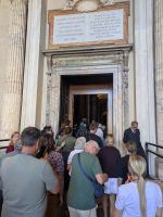 wir durften durch die heilige Pforte in den Petersdom