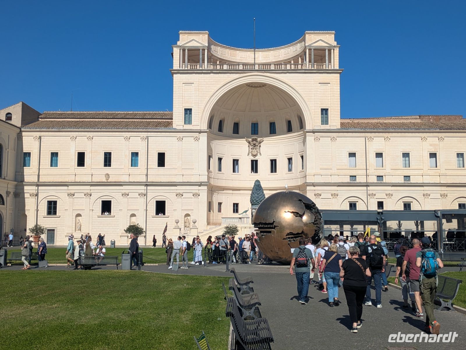 Ein Gebäude der päpstlichen Museen