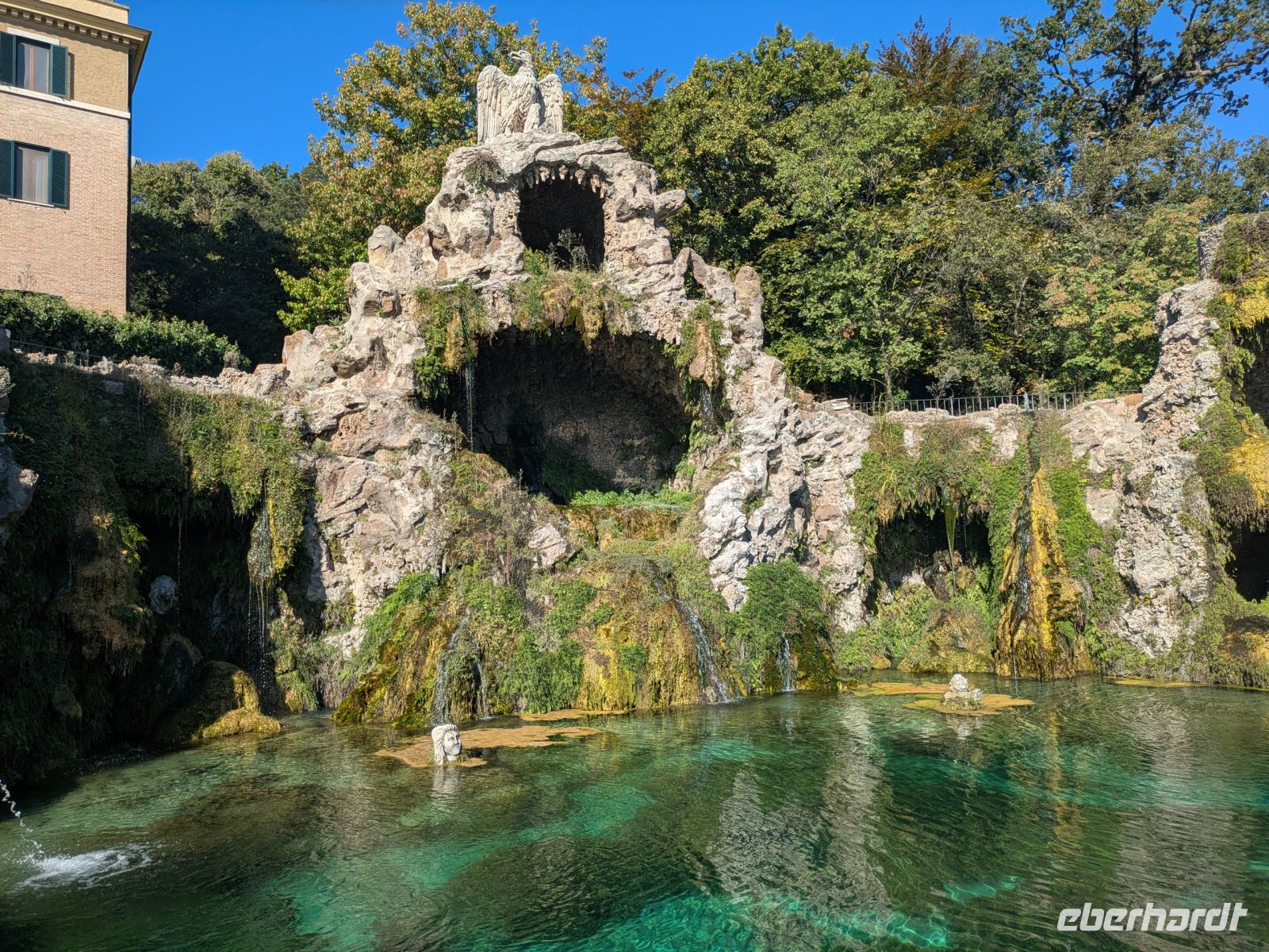 Grotte in den päpstlichen Gärten