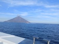 Immer neue Anblicke auf den Stromboli - Sizilien 