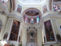 Das Hauptaltar des Doms  in Pizzo - Kalabrien