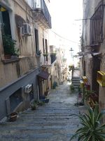 Pizzo die kleinen Gassen in Pizzo - Kalabrien 