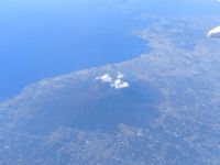 Blick auf den Vesuv - Kalabrien Reise