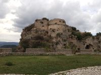 Ruinen der normannischen Burg - Gerace - Kalabrien