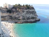 Blick auf Santa Maria dell` Isola - Tropea, Kalabrien 