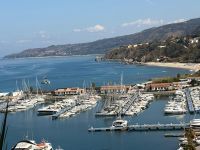 Marina in Tropea - Start der Coast to Coast Bootsfahrt - Kalabrien