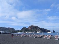 Der Schwarze Strand auch Vulcano - Liparische Inseln - Sizilien 