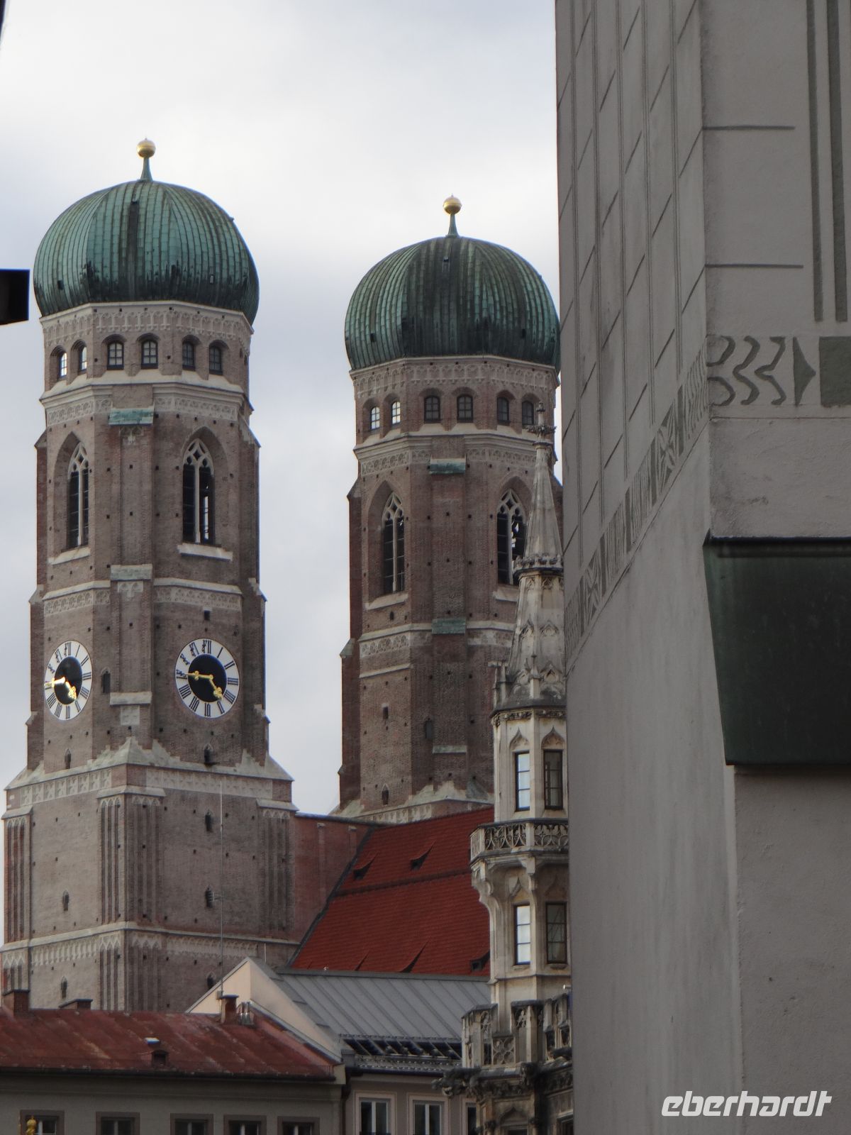 München, Liebfrauenkirche, das Wahrzeichen der Stadt.