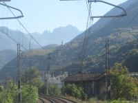 Südtirol, auf der Strecke nach Bozen.