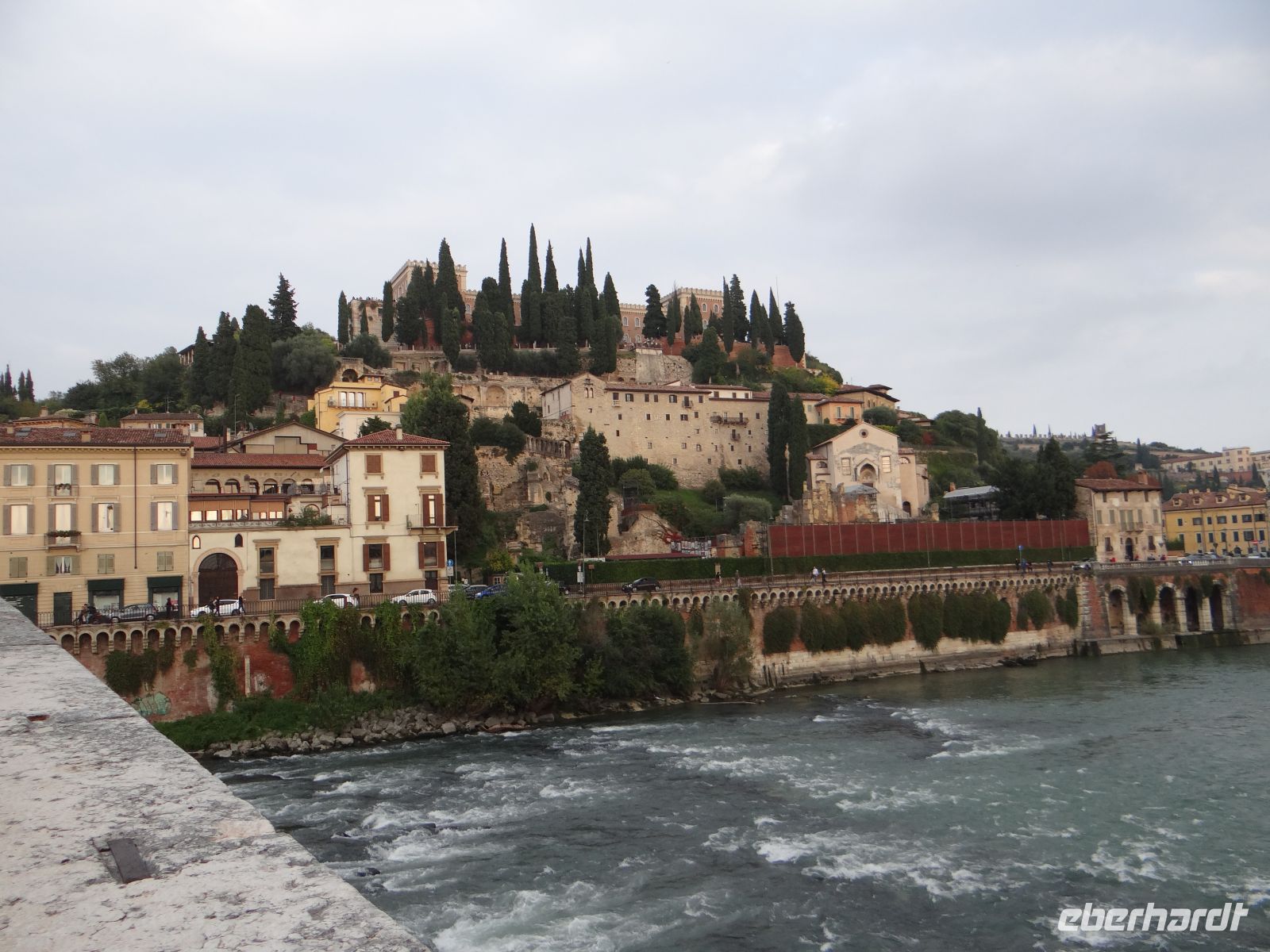 Verona, Blick nach Castel San Pietro.