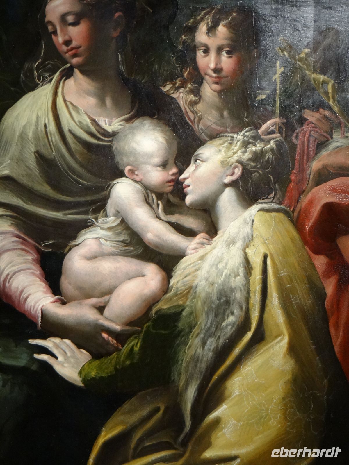 Bologna, Pinacoteca Nazionale, Parmigianino ist DER Vertreter des Manierismus.