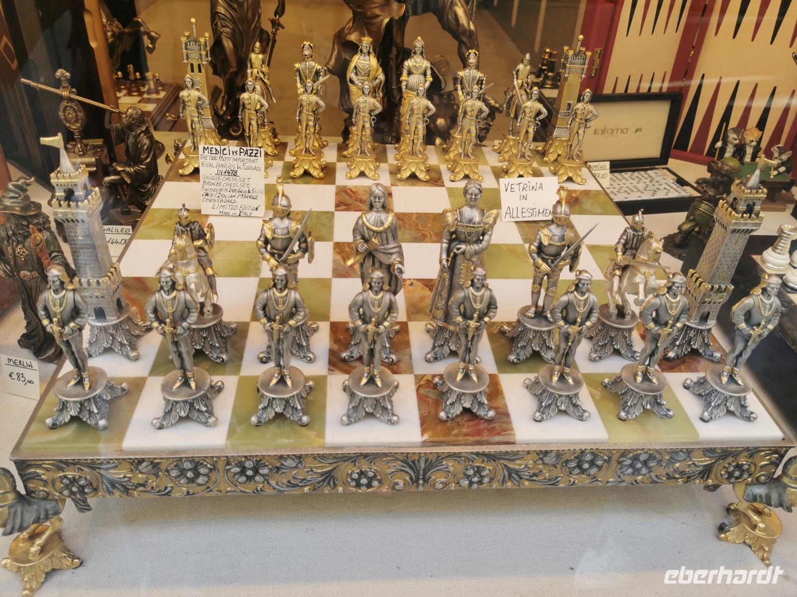 Florenz, die Medici gegen die Pazzi, Fehde auch auf dem Schachbrett.