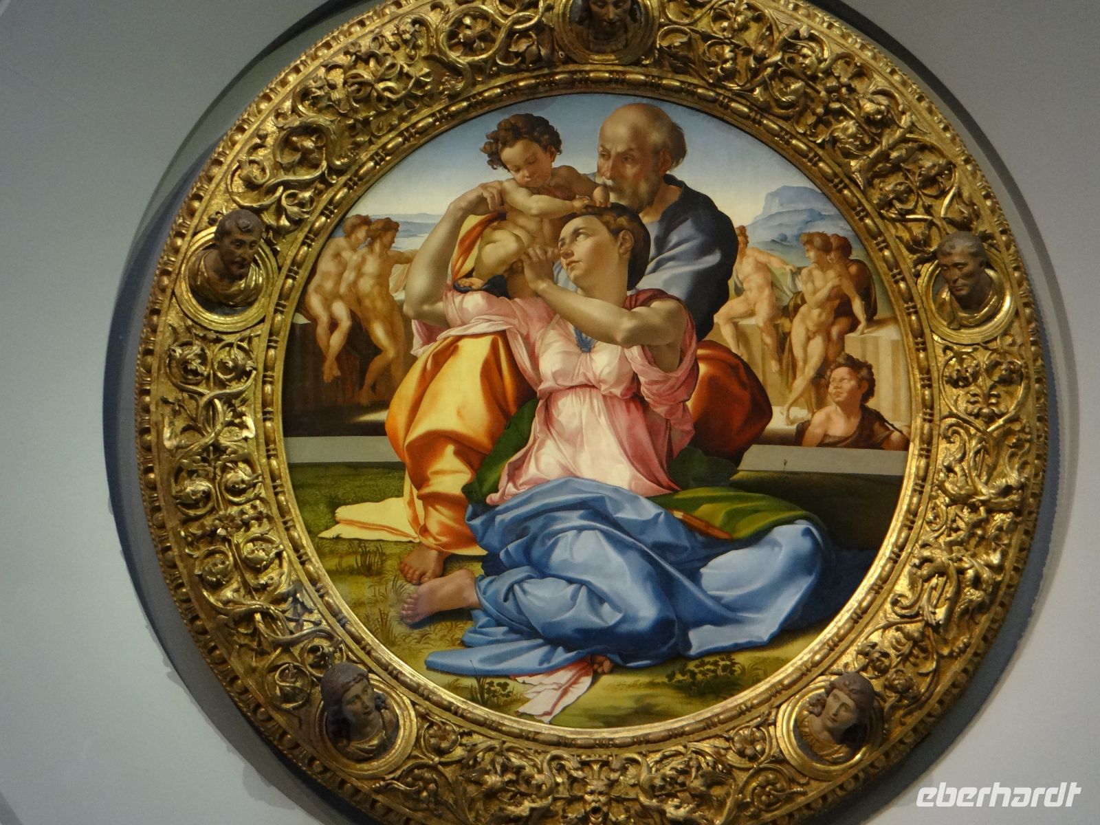 Florenz, Uffizien, Leonardo da Vincis „Heilige Familie“