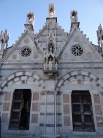 Pisa, Santa Maria della Spina, einer der raren gotischen Bauten.
