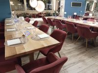 Neue Tischordnung für unsere Eberhardt Gruppe - Michelizia Hotel Tropea - Kalabrien