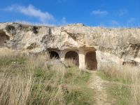 Höhlenkirche/Park der Murgia Materana/Basilikata/Italien