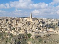 Blick auf Matera/Basilikata/Italien