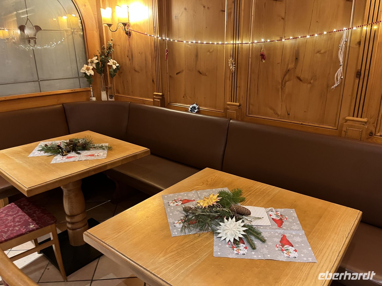 Weihnachts -& Silvesterreise Südtirol: Bauernstube weihnachtlich dekoriert