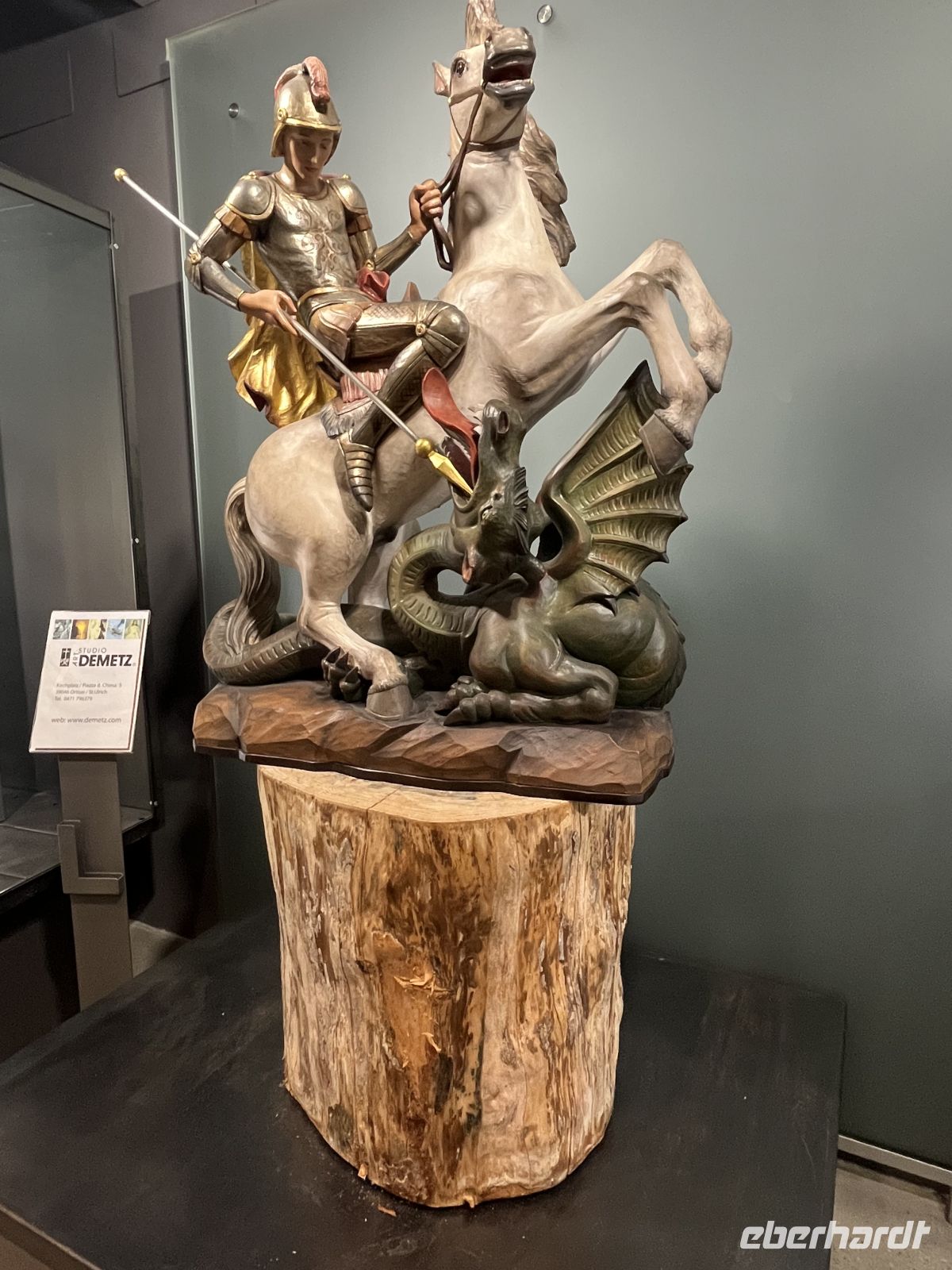 Weinachts- & Silvesterreise Südtirol: St. Ulrich - Museum; Heilige Georg