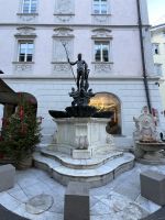 Weihnachts- & Silvesterreise Südtirol:  Bozen - Neptunbrunnen auf dem Obstplatz