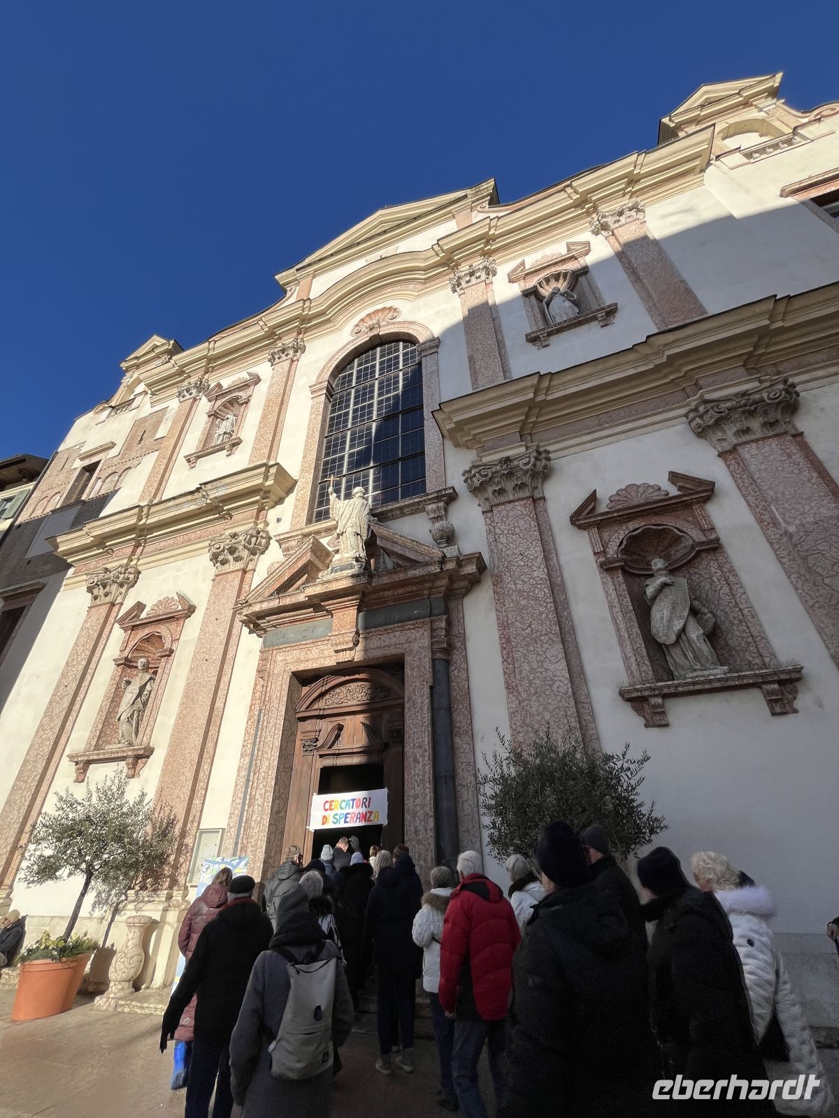 Weihnachts- & Silvesterreise Südtirol:  Trient - Kirche des Heiligen Franz Xaver (San Francesco Saverio)