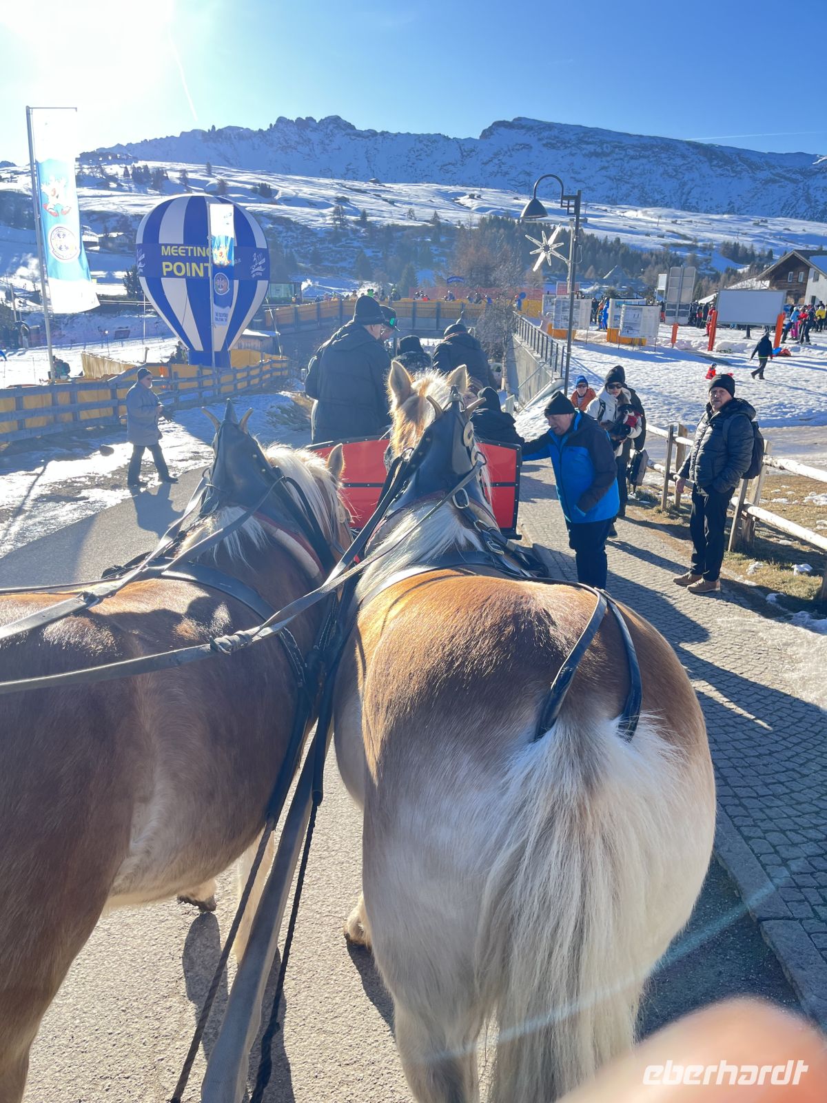 Weihnachts- & Silvesterreise Südtirol:  Seiser Alm - Komifahrt 