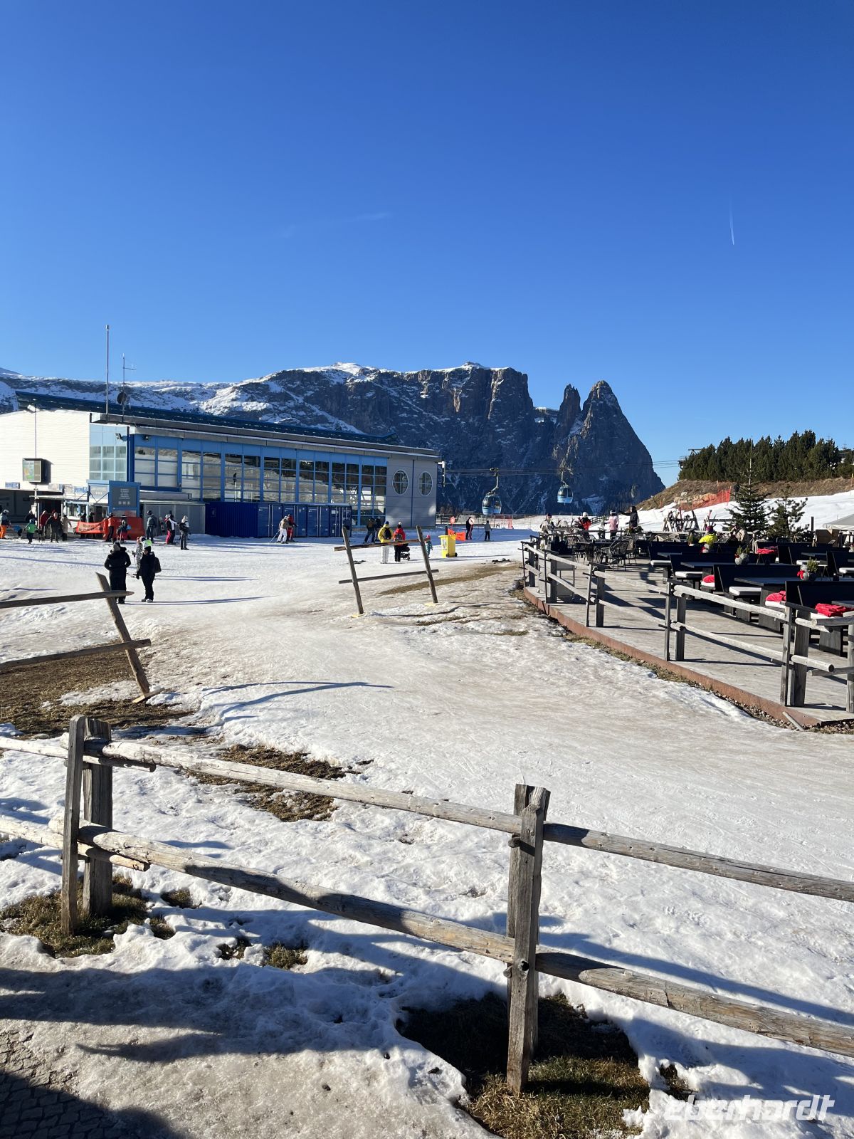 Weihnachts- & Silvesterreise Südtirol:  Seiser Alm - Komifahrt 