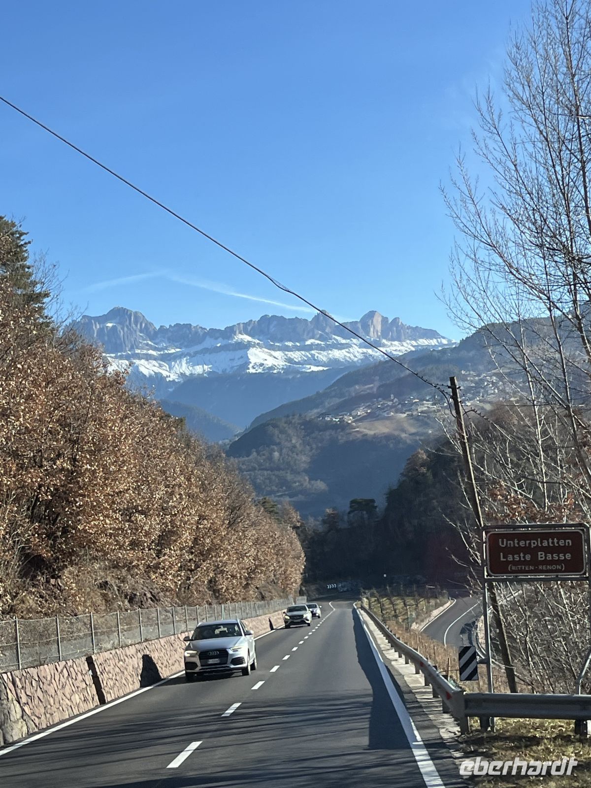 Weihnachts- & Silvesterreise Südtirol:  - vorletzte Fahrt auf 16 km Serpentinen